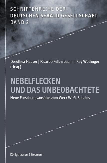 Nebelflecken und das Unbeobachtete: Neue Forschungsansätze zum Werk W. G. Sebalds (Schriftenreihe der Deutschen Sebald Gesellschaft) Books