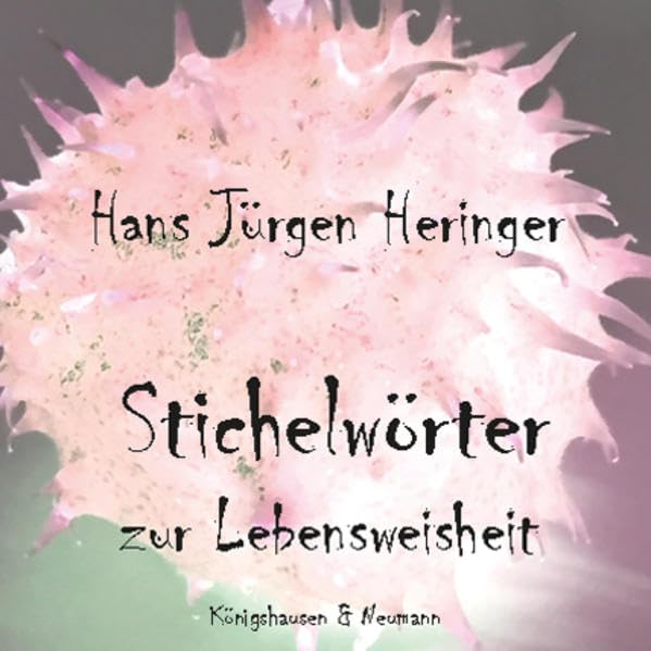Stichelwörter zur Lebensweisheit Philosophy