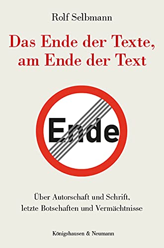 Product Image: Das Ende der Texte, am Ende der Text