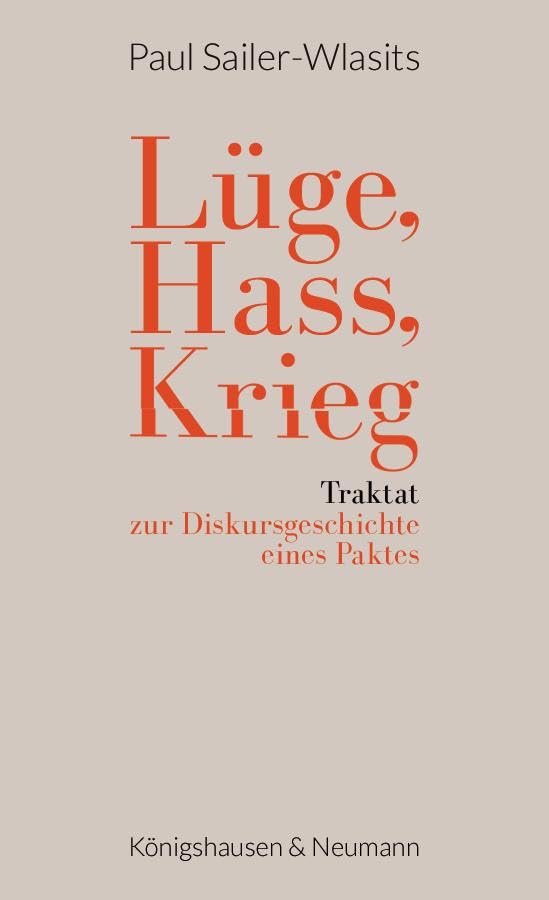 Lüge, Hass, Krieg University books