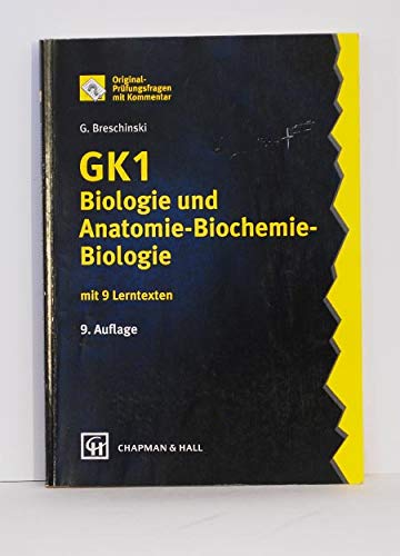 GK 1 Biologie und Anatomie-Biochemie-Biologie Medicine