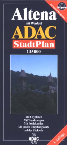 ADAC Stadtpläne, Altena: Mit Citypl., Wanderwegen u. großer Umgebungskte. Maps & Plans