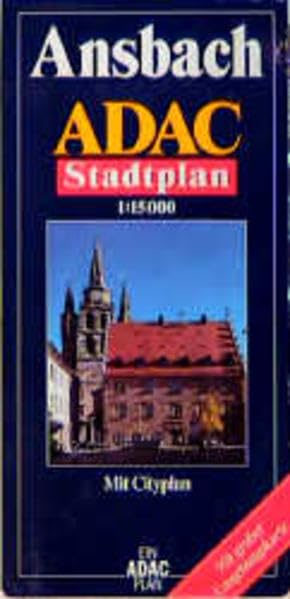 ADAC Stadtpläne, Ansbach: Mit Citypl. Mit Postleitzahlen. Mit großer Umgebungskte. Leisure, Home & Garden