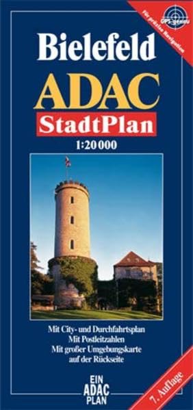 Bielefeld, GPS-genau: Mit City- u. Durchfahrtspl. Mit Postleitzahlen. Mit großer Umgebungskte. (ADAC Stadtpläne) Leisure, Home & Garden