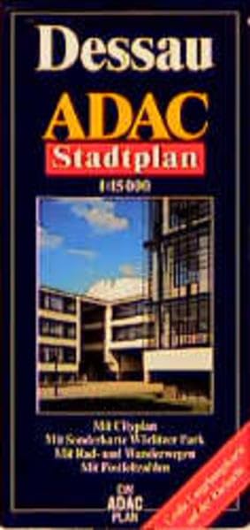 ADAC Stadtplan Dessau: Mit Citypl. Mit Postleitzahlen. Mit großer Umgebungskte. (ADAC Stadtpläne) Leisure, Home & Garden