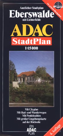 ADAC StadtPlan Eberswalde, GPS-genau: Mit Citypl., Rad- u. Wanderwegen, Postleitzahlen sowie großer Umgebungskte. Maps & Plans