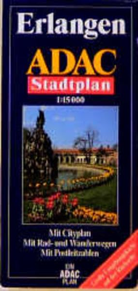 ADAC Stadtplan Erlangen: Mit Cityplan, Postleitzahlen und großer Umgebungskarte. GPS-genau (ADAC Stadtpläne) Leisure, Home & Garden
