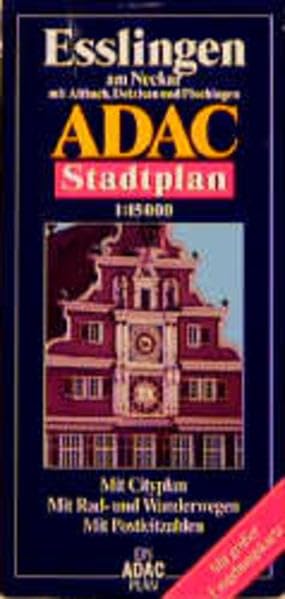 ADAC Stadtpläne, Esslingen am Neckar mit Altbach, Deizisau und Plochingen: Mit Citypl., Rad- u. Wanderwegen, Postleitzahlen sowie großer Umgebungskte. Leisure, Home & Garden