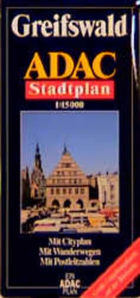 ADAC Stadtpläne, Greifswald: Mit Citypl. Mit Postleitzahlen. Mit großer Umgebungskte. Leisure, Home & Garden