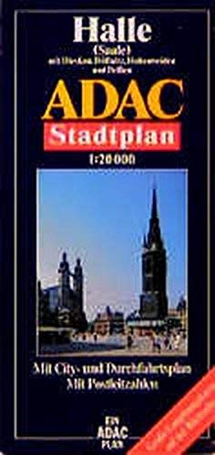 ADAC Stadtpläne, Halle (Saale): Mit City- u. Durchfahrtsplan, Postleitzahlen sowie großer Umgebungskte. Leisure, Home & Garden
