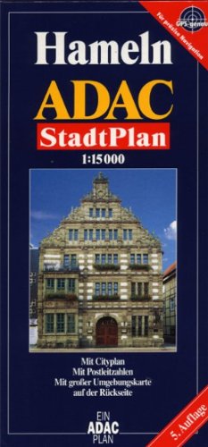 ADAC Stadtplan Hameln: Mit Citypl. Mit Postleitzahlen. Mit großer Umgebungskte. Maps & Plans