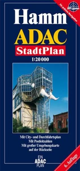 ADAC Stadtplan Hamm: Mit City- u. Durchfahrtsplan. Mit Postleitzahlen. Mit großer Umgebungskarte. GPS-genau (ADAC Stadtpläne) Leisure, Home & Garden