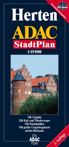 ADAC Stadtpläne, Herten: Mit Citypl., Rad- u. Wanderwegen, Postleitzahlen sowie großer Umgebungskte. Maps & Plans
