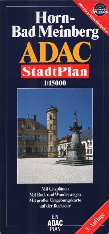 ADAC Stadtpläne, Horn-Bad Meinberg: Mit Citypln., Rad- u. Wanderwegen sowie großer Umgebungskte. Maps & Plans