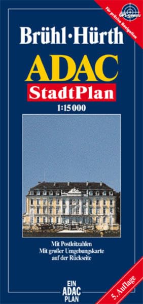 ADAC Stadtpläne, Brühl, Hürth: Mit Postleitzahlen sowie Umgebungskarte. GPS-genau Leisure, Home & Garden