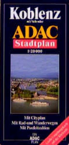 ADAc StadtPlan Koblenz, GPS-genau: Mit Kettig, Mülheim-Kärlich, Urbar, Vallendar und Weitersburg. Mit City- u. Durchfahrtsplan, Postleitzahlen sowie großer Umgebungskarte (ADAC Stadtpläne) Leisure, Home & Garden