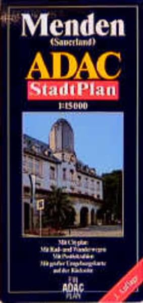 ADAC Stadtpläne, Menden (Sauerland): Mit Citypl., Rad- u. Wanderwegen, Postleitzahlen sowie großer Umgebungskte. (ADAC StadtPlan Kompakt) Leisure, Home & Garden