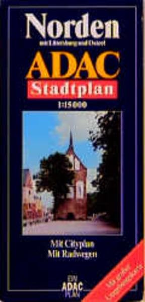ADAC Stadtpläne, Norden mit Lütetsburg und Osteel Leisure, Home & Garden