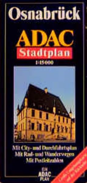 ADAC Stadtpläne, Osnabrück: Mit City- u. Durchfahrtspl., Postleitzahlen sowie großer Umgebungskte.. GPS-genau Leisure, Home & Garden