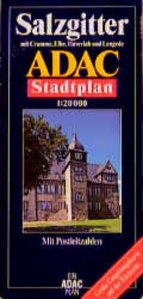 ADAC Stadtplan Salzgitter 1 : 20 000: Mit Cramme, Elbe, Haverlah und Lengede. Mit Postleitzahlen. Mit großer Umgebungskarte book