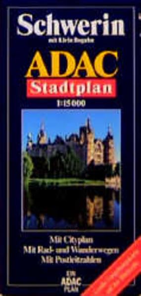 ADAC Stadtplan Schwerin: Mit Plate, Raben Steinfeld und Wittenförden. Mit City- u. Durchfahrtspl., Postleitzahlen u. großer Umgebungskte. GPS-genau (ADAC Stadtpläne) Leisure, Home & Garden