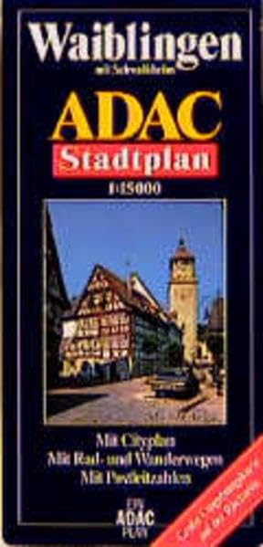 ADAC Stadtpläne, Waiblingen mit Schwaikheim: Mit Citypl., Postleitzahlen u. großer Umgebungskte. Leisure, Home & Garden