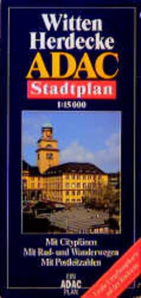 ADAC Stadtpläne, Witten, Herdecke: Mit Cityplänen. Mit Postleitzahlen. Mit großer Umgebungskarte Leisure, Home & Garden