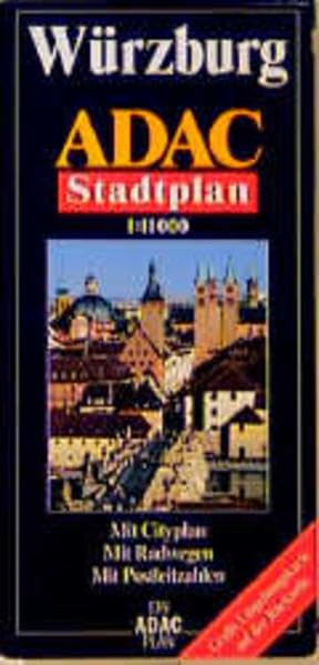 ADAC Stadtpläne, Würzburg: Mit City- u. Durchfahrtsplan, Liniennetzplan, Radwegen u. Postleitzahlen sowie großer Umgebungskte. Leisure, Home & Garden