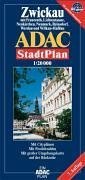 ADAC Stadtplan Zwickau: Mit Citypln. Mit Postleitzahlen. Mit großer Umgebungskte. Maps & Plans
