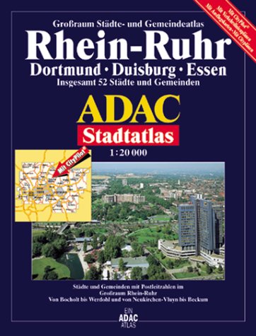 ADAC Stadtatlanten, Großraum Städte- und Gemeindeatlas Rhein-Ruhr Leisure, Home & Garden