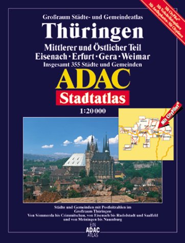ADAC Stadtatlanten, Wirtschaftsraum Thüringen Geology & Geography