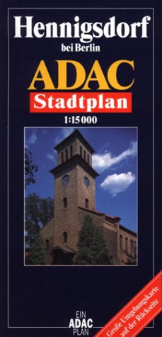 ADAC Stadtpläne, Hennigsdorf bei Berlin Geology & Geography Books