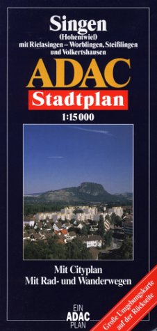 ADAC Stadtpläne, Singen (Hohentwiel) mit Rielasingen-Worblingen, SteiÃŸlingen und Volkertshausen book