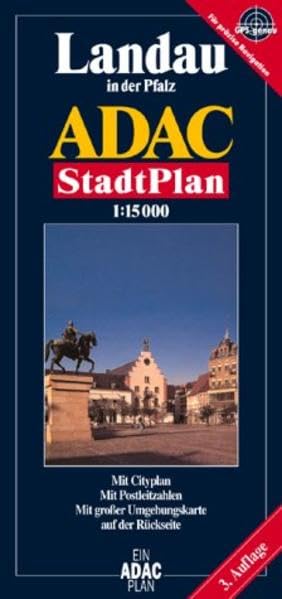 ADAC Stadtpläne, Landau in der Pfalz: Mit Citypl. Mit Postleitzahlen. Mit großer Umgebungskte. Leisure, Home & Garden