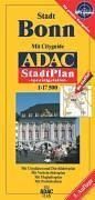 ADAC Stadtpläne, spezialgefaltet, Bonn: Mit Cityguide. Mit City- u. Durchfahrtspl., Verkehslinien- u. Flughafenpl. sowie Postleitzahlen. Mit CityPilot. GPS-genau Maps & Plans