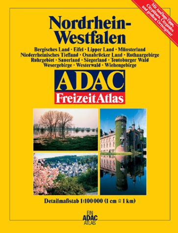 ADAC FreizeitAtlas, Bd.7, Nordrhein-Westfalen Maps & Plans