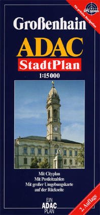 ADAC Stadtpläne, Großenhain: Mit Citypln. u. großer Umgebungskte. Maps & Plans