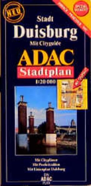 ADAC Stadtpläne, spezialgefaltet, Duisburg: Mit Citypln., Postleitzahlen u. Liniennetzpl. (ADAC Stadtplan spezialgefaltet) Leisure, Home & Garden