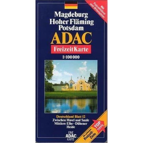 ADAC FreizeitKarte, Bl.12, Magdeburg, Hoher Fläming, Potsdam: Zwischen Havel und Saale. Mittlere Elbe, Dübener Heide (ADAC Freizeitkarten) Leisure, Home & Garden