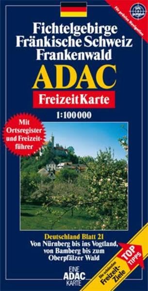 ADAC FreizeitKarte, Bl.21, Fichtelgebirge, Fränkische Schweiz, Frankenwald (ADAC Freizeitkarten) Leisure, Home & Garden