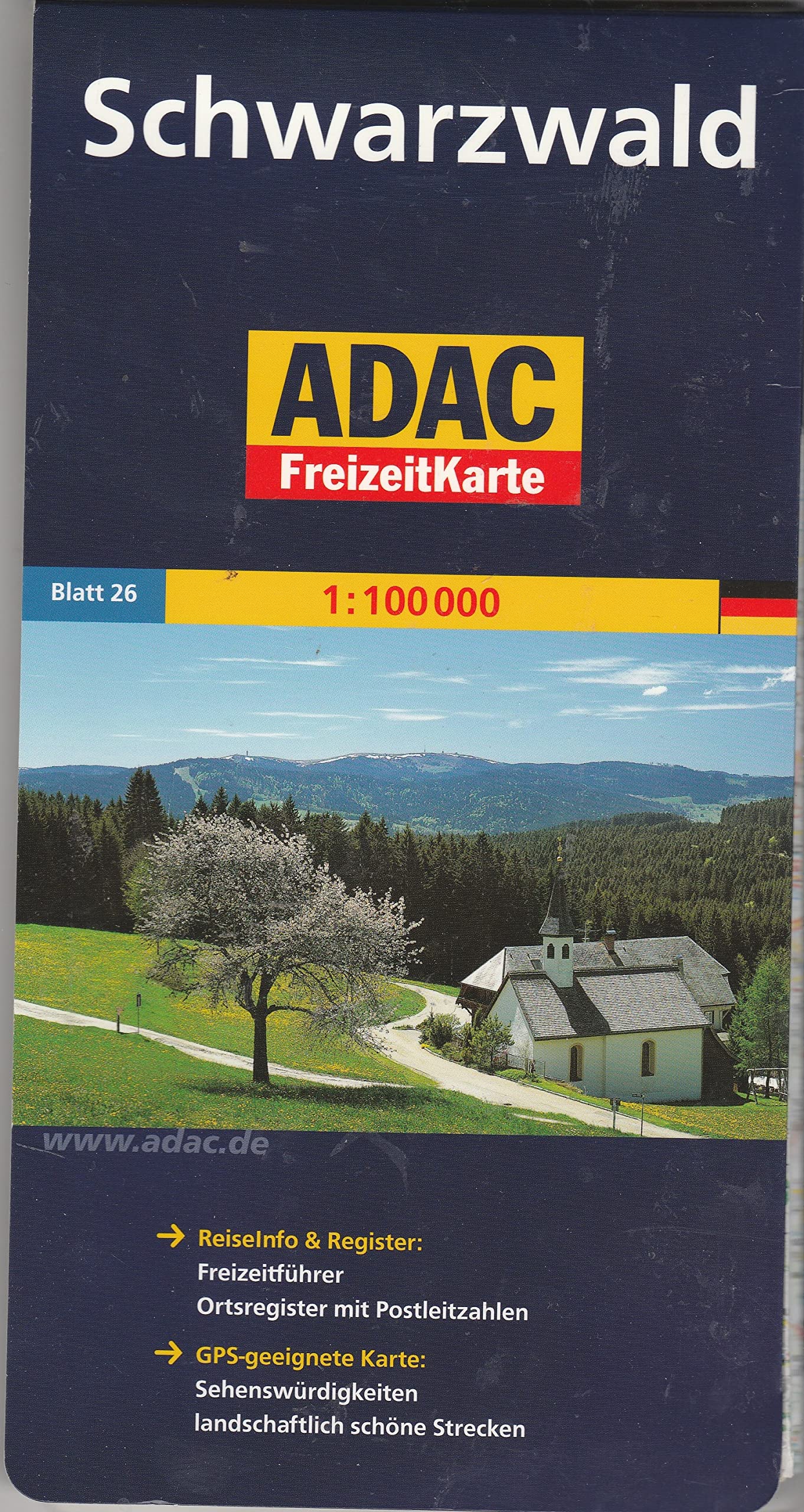 Carte touristique : Schwarzwald, N° BI26 book