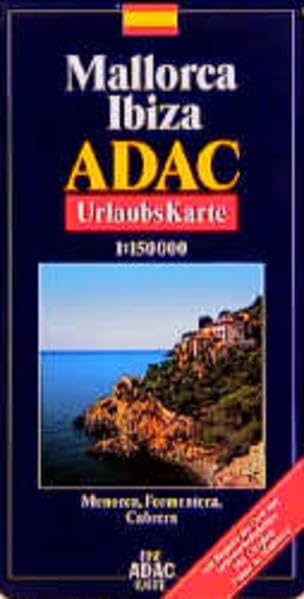 ADAC Karte, Mallorca, Ibiza, Urlaubskarte (ADAC Karten Spanien / 1:150000) Leisure, Home & Garden
