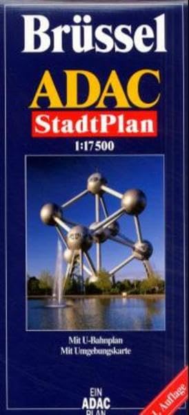 ADAC Stadtpläne, Brüssel: Mit U-Bahnplan u. Umgebungskarte Leisure, Home & Garden