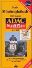 ADAC Stadtpläne, spezialgefaltet, Mönchengladbach: Mit Cityguide. Mit City- u. Durchfahrtsplan, Sonderkte. Schlosspark Wickrath, Postleitzahlen. Mit CityPilot. GPS-genau Maps & Plans