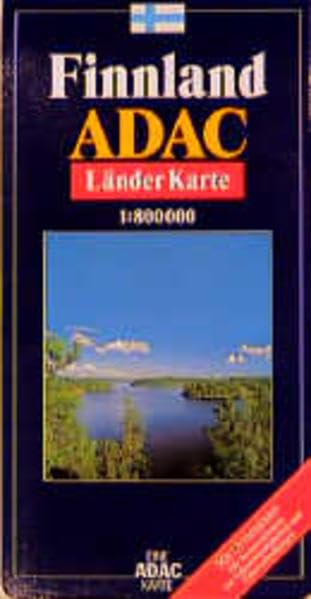ADAC Karte, Finnland (1 : 650.000) (ADAC Länderkarten) Leisure, Home & Garden