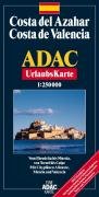 ADAC Karte, Costa del Azahar, Valencia: Vom Ebrodelta bis Murcia, von Teruel bis Calpe. Mit Citypln. Alicante, Murcia u. Valencia. Mit Ortsregister, ... Strecken sowie Natur- u. Nationalparks Leisure, Home & Garden