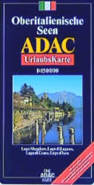 ADAC Karte, Oberitalienische Seen: Lago Maggiore, Lago di Lugano, Lago di Como, Lago d' Iseo. Mit Ortsreg., Kennzeichnung v. Sehenswürdigkeiten, ... Natur- u. Nationalparks (ADAC Urlaubskarten) Leisure, Home & Garden