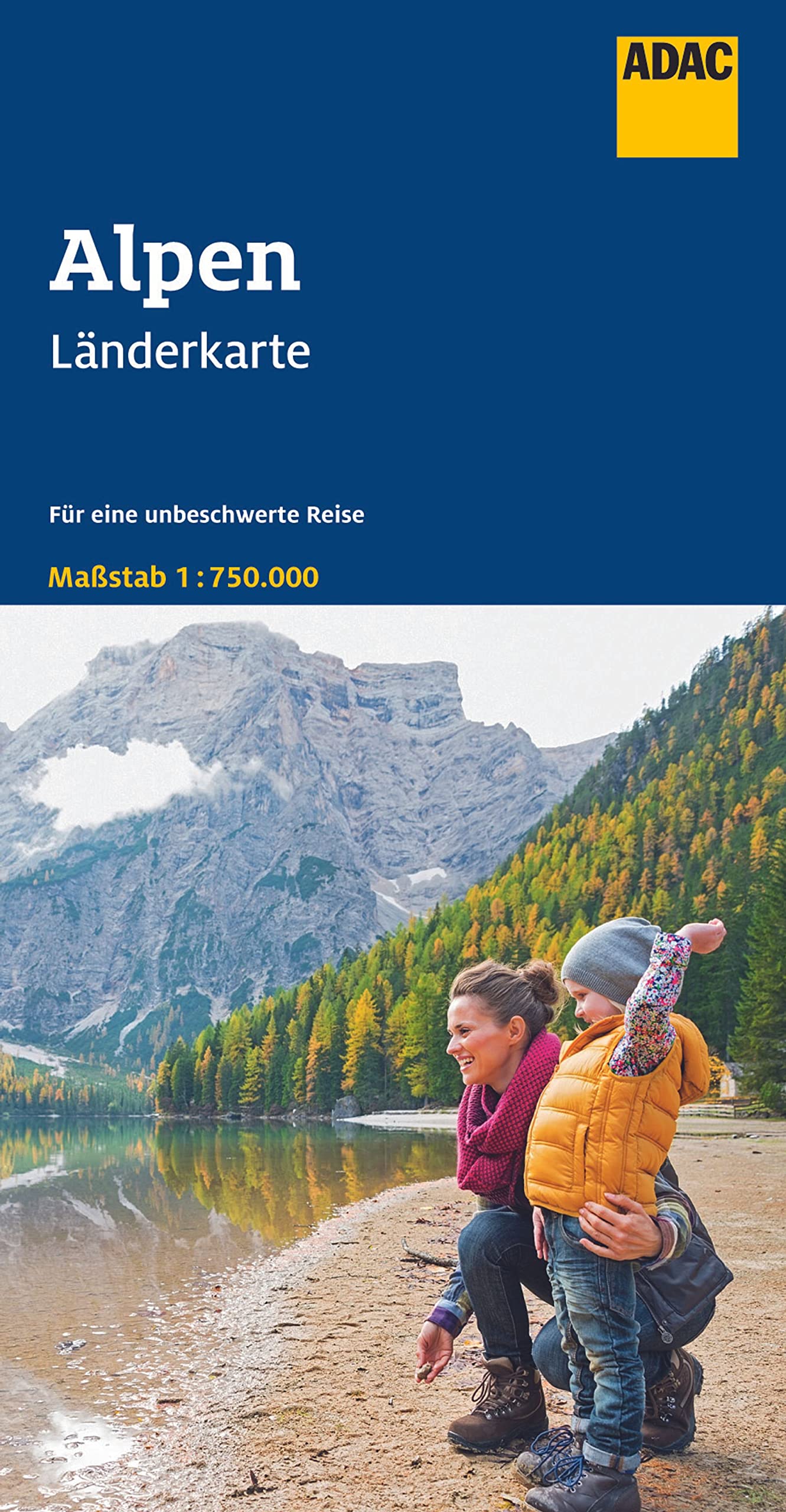 ADAC Länderkarte Alpen 1:750.000 Business, Finance & Career