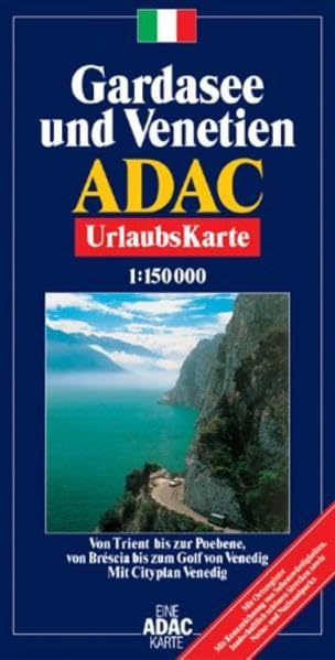 ADAC Karte Gardasee, Venetien und Friaul 1:200.000 mit Ortsregister Leisure, Home & Garden