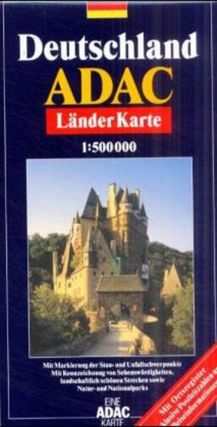 ADAC Karte, Deutschland (1 : 500.000) (ADAC Länderkarten) Leisure, Home & Garden